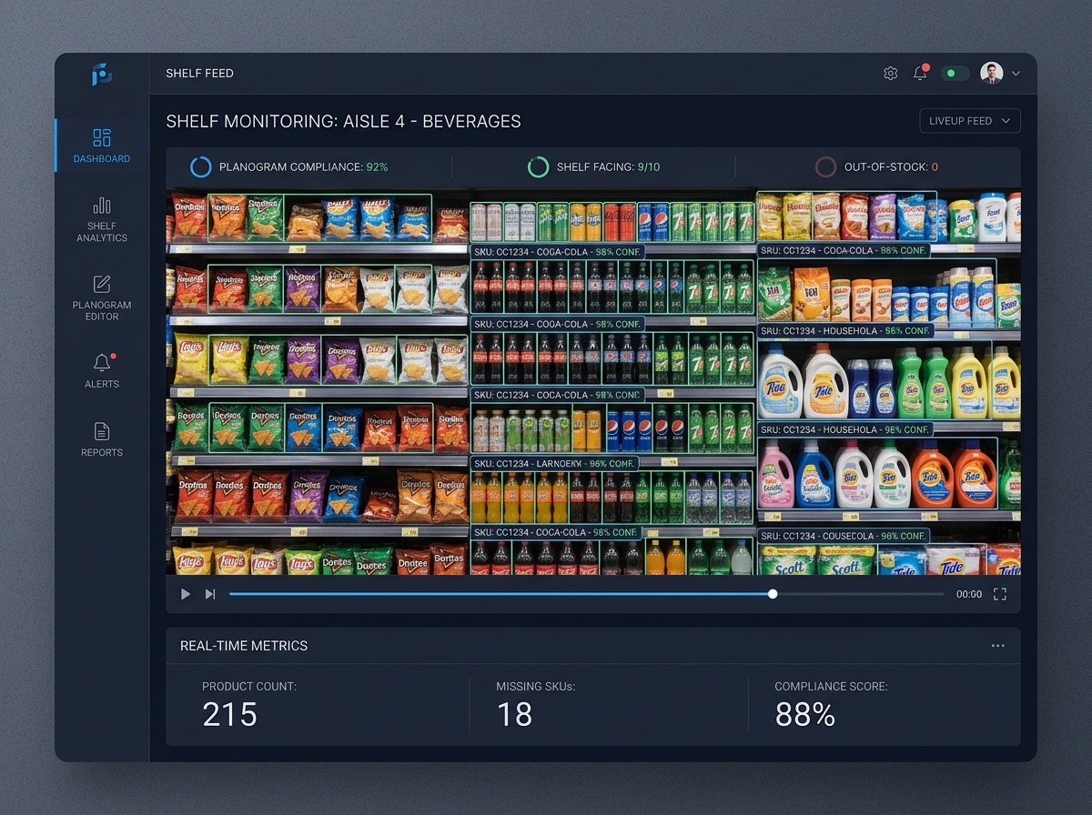 RytAIlsy Shelf Vision & Planogram Intelligence Dashboard